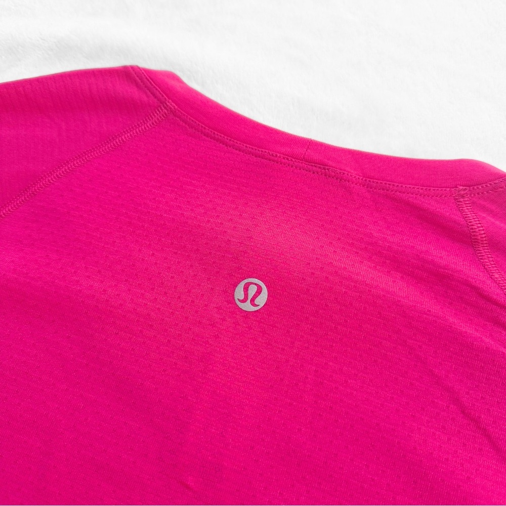 NWT Lululemon Swiftly Long Sleeve 2.0 Race Length — Jeweled Magenta — Size 6 - Picture 5 of 10